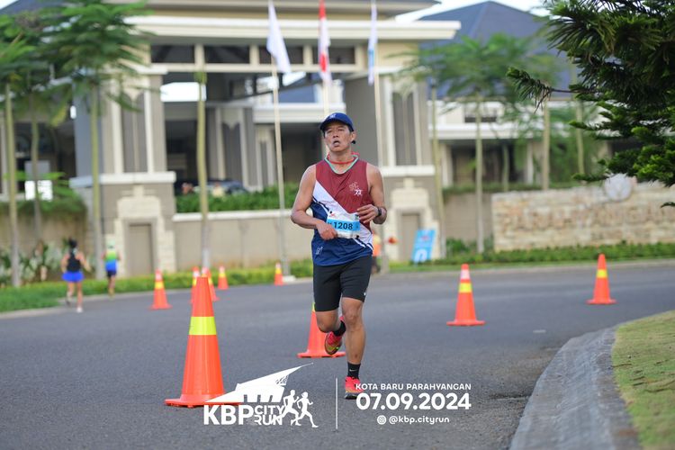 Race photo from KBP City Run 2024