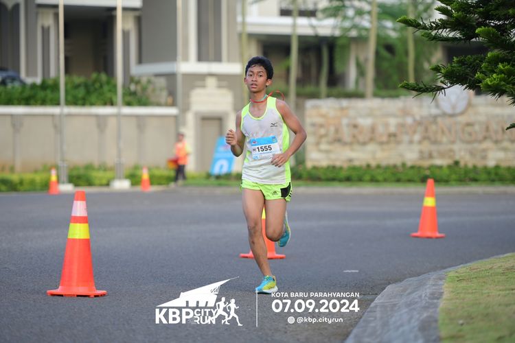 Race photo from KBP City Run 2024