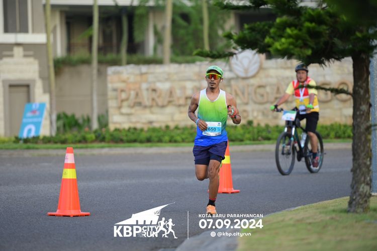 Race photo from KBP City Run 2024