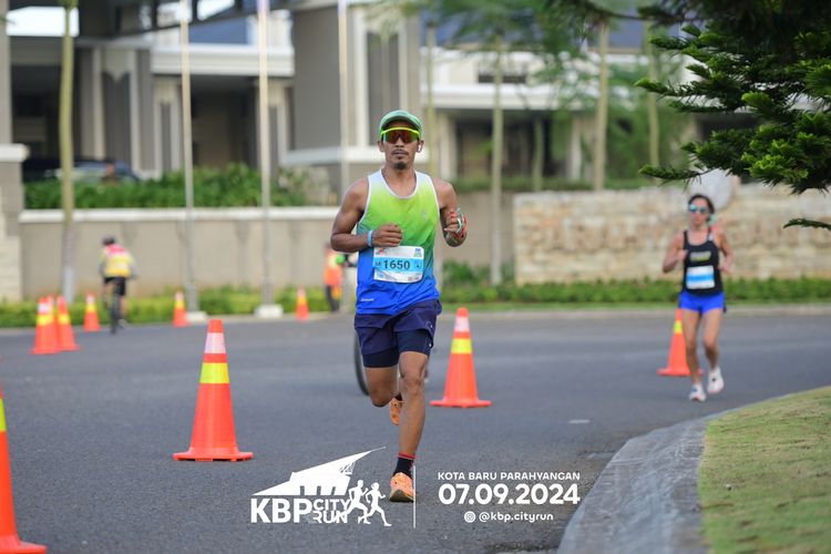 Race photo from KBP City Run 2024