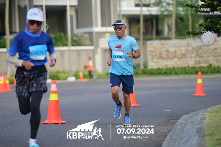 Race photo from KBP City Run 2024