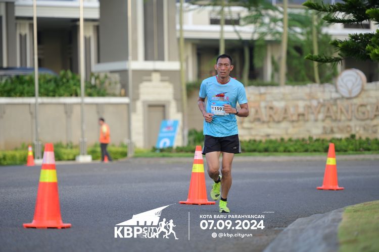 Race photo from KBP City Run 2024