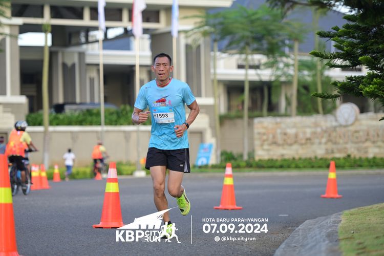 Race photo from KBP City Run 2024