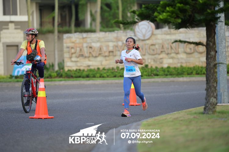 Race photo from KBP City Run 2024