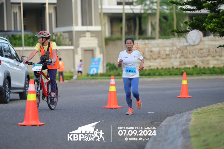 Race photo from KBP City Run 2024