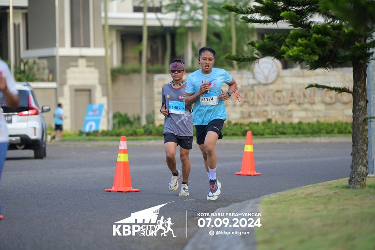 Race photo from KBP City Run 2024