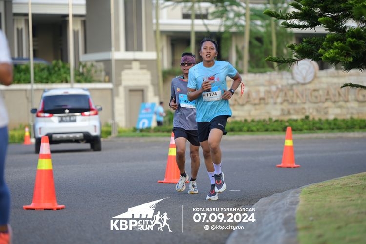 Race photo from KBP City Run 2024