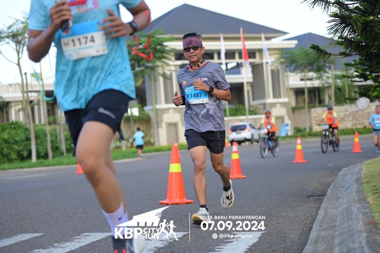 Race photo from KBP City Run 2024