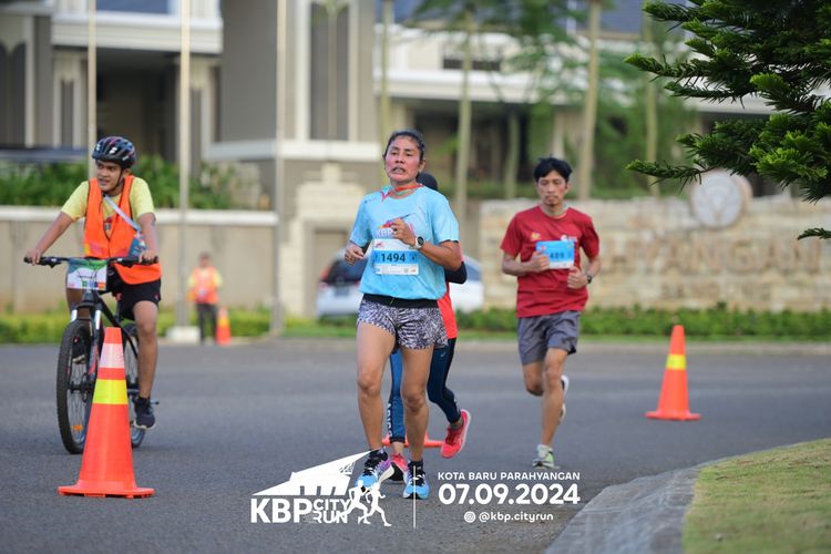 Race photo from KBP City Run 2024