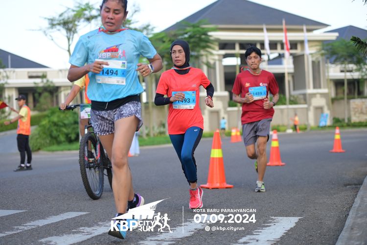 Race photo from KBP City Run 2024