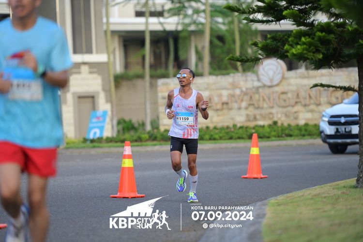 Race photo from KBP City Run 2024