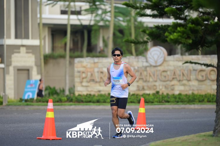 Race photo from KBP City Run 2024