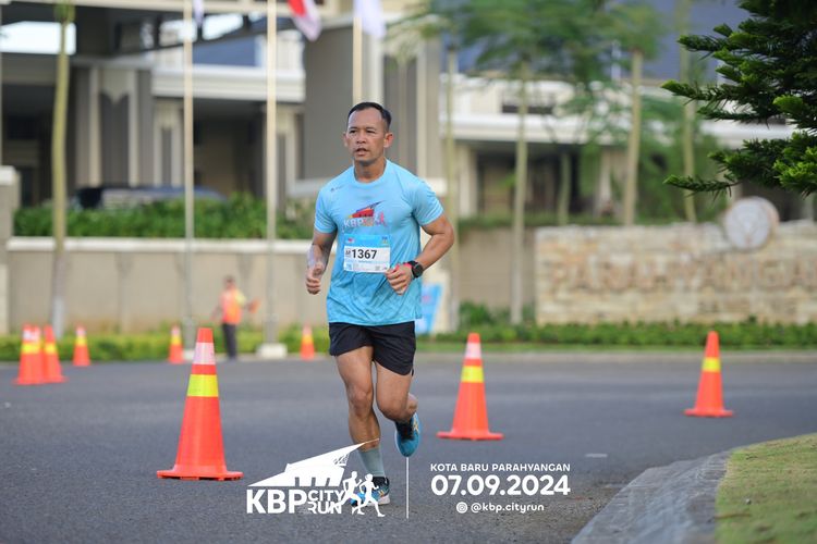 Race photo from KBP City Run 2024