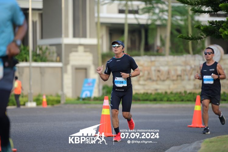 Race photo from KBP City Run 2024