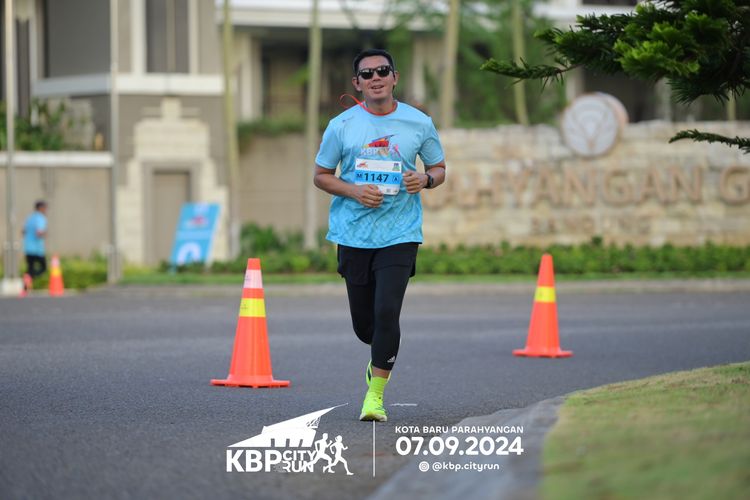 Race photo from KBP City Run 2024