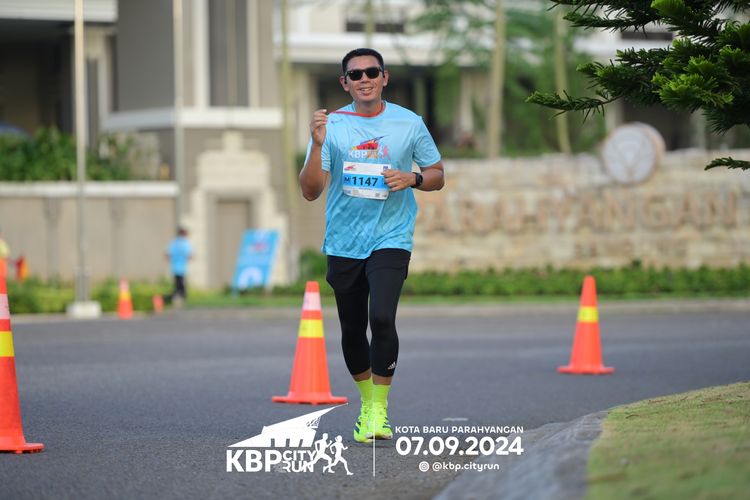 Race photo from KBP City Run 2024