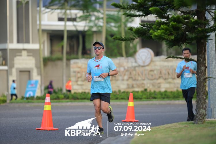 Race photo from KBP City Run 2024