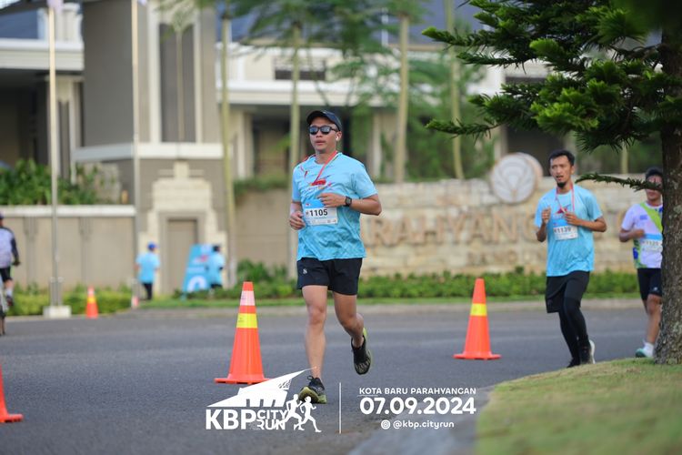 Race photo from KBP City Run 2024