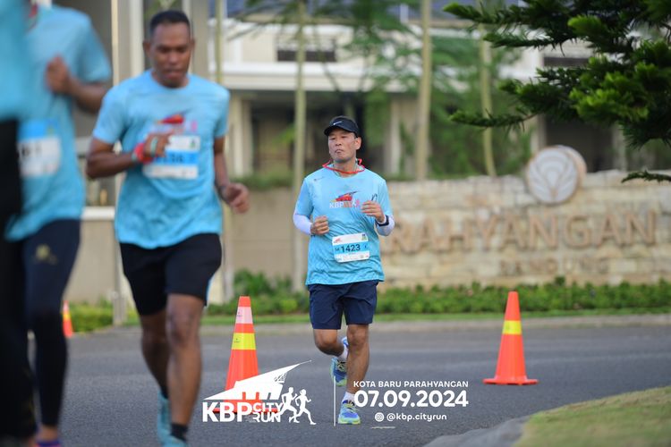 Race photo from KBP City Run 2024