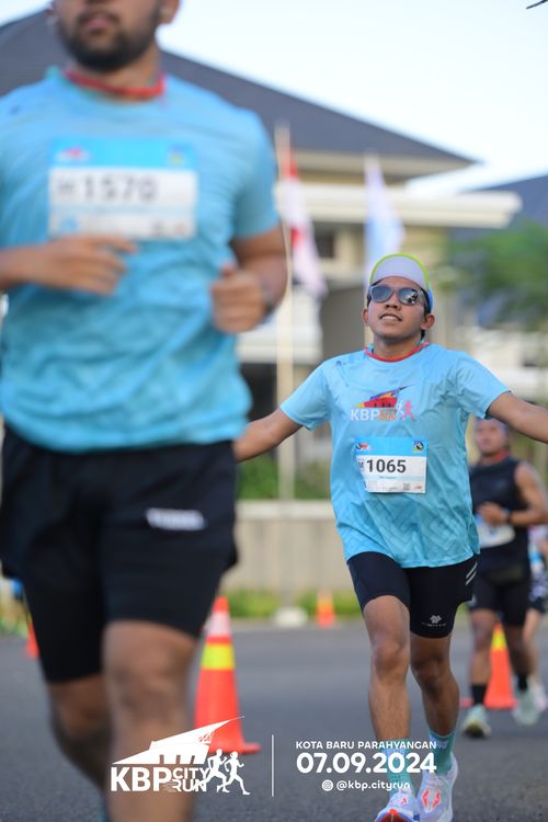 Race photo from KBP City Run 2024
