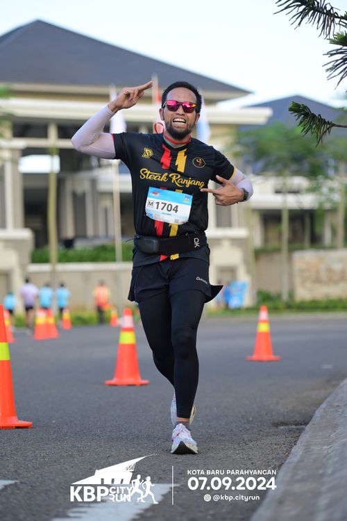 Race photo from KBP City Run 2024
