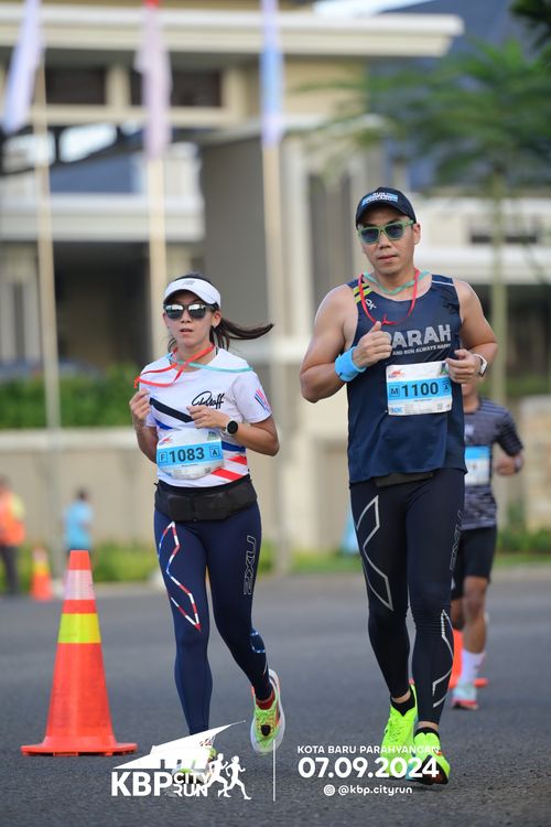 Race photo from KBP City Run 2024