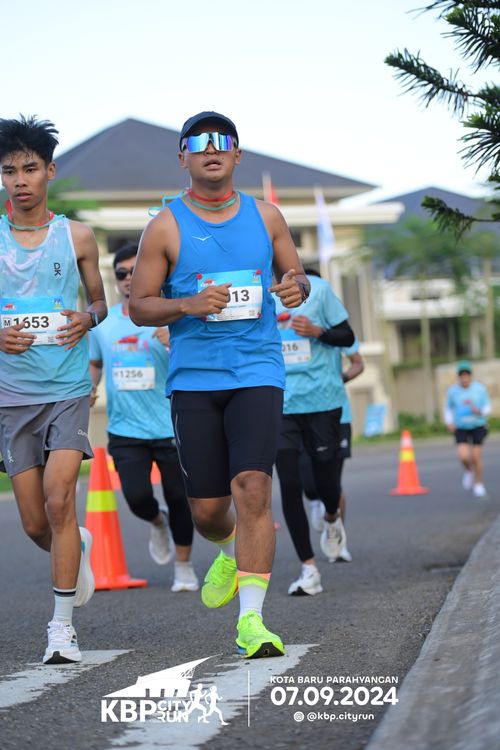 Race photo from KBP City Run 2024