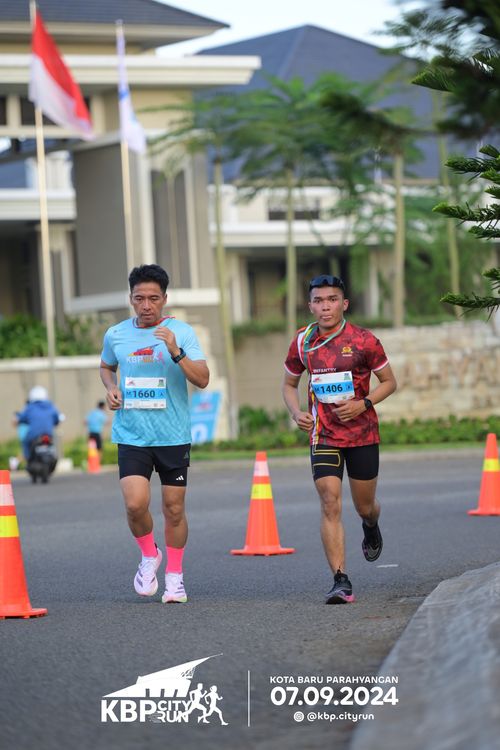 Race photo from KBP City Run 2024