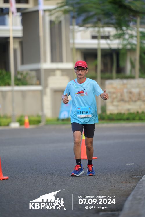Race photo from KBP City Run 2024