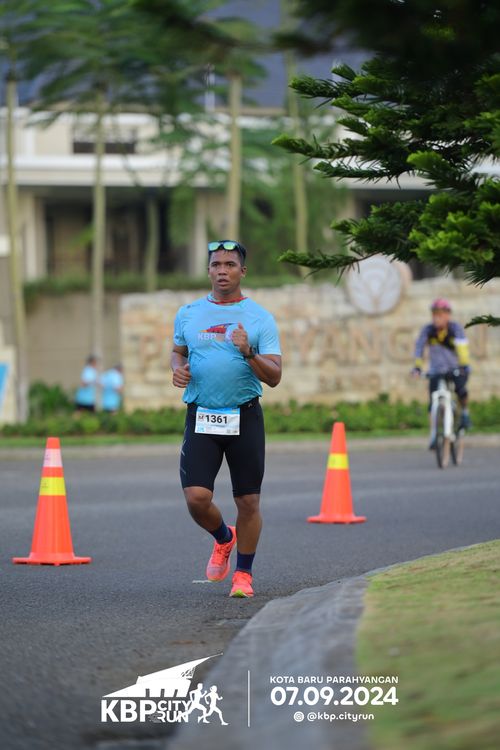 Race photo from KBP City Run 2024