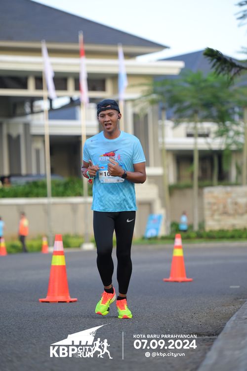 Race photo from KBP City Run 2024