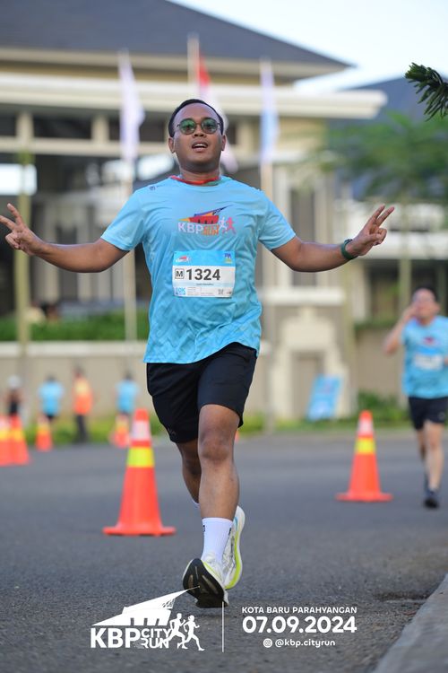 Race photo from KBP City Run 2024