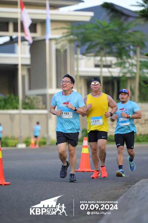 Race photo from KBP City Run 2024