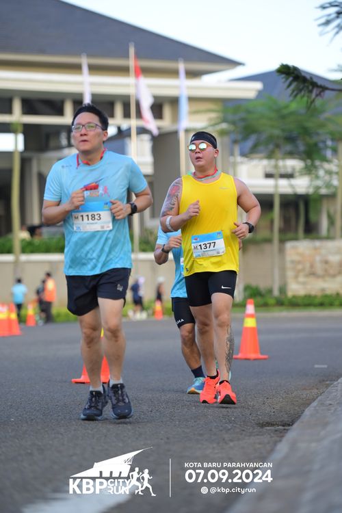 Race photo from KBP City Run 2024