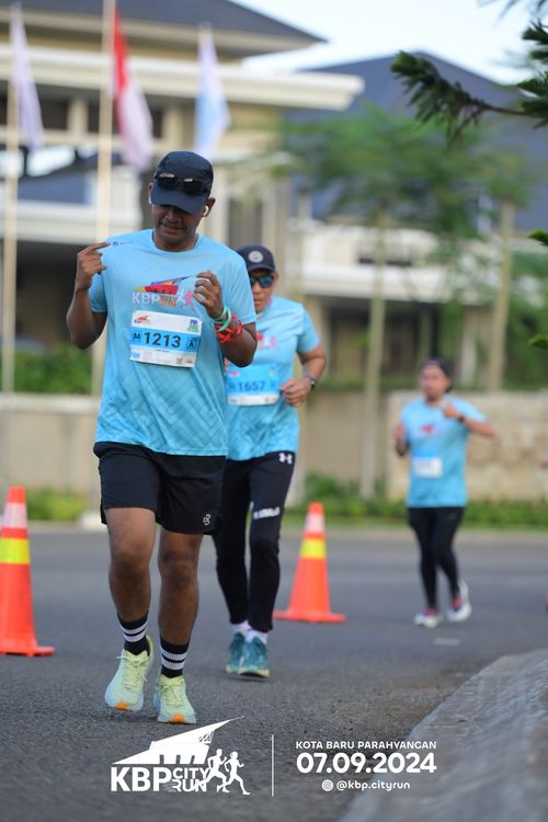 Race photo from KBP City Run 2024