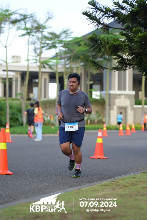 Race photo from KBP City Run 2024