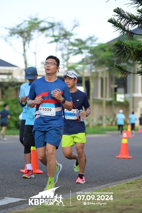 Race photo from KBP City Run 2024
