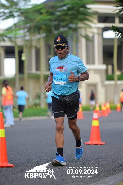 Race photo from KBP City Run 2024