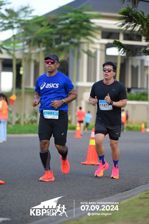 Race photo from KBP City Run 2024