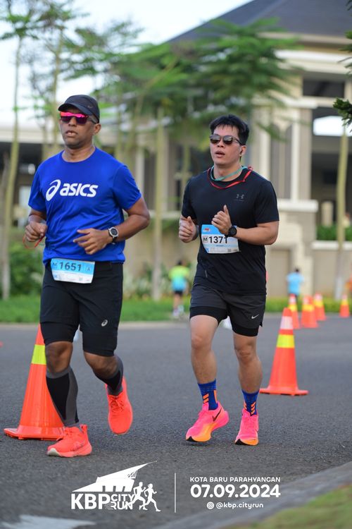 Race photo from KBP City Run 2024