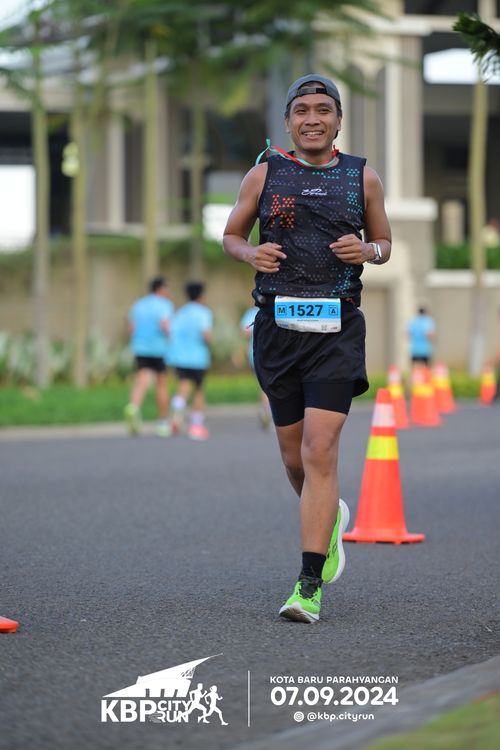 Race photo from KBP City Run 2024