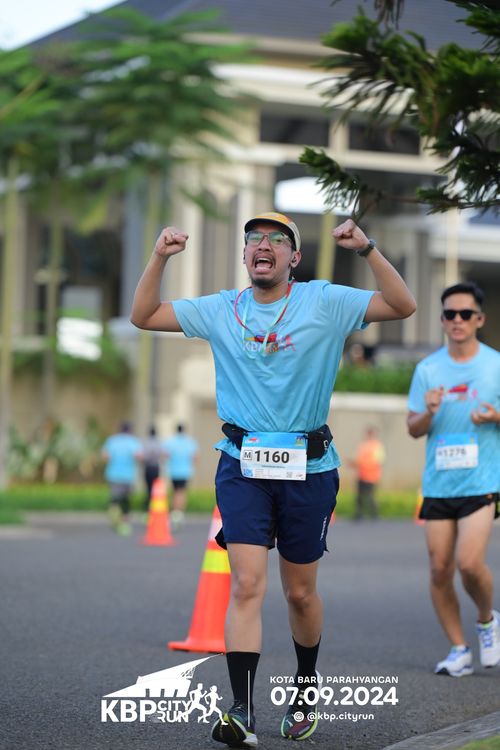 Race photo from KBP City Run 2024