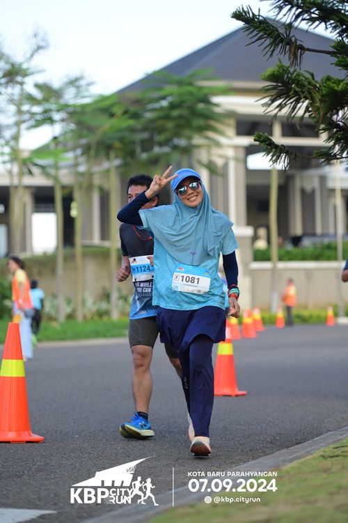 Race photo from KBP City Run 2024