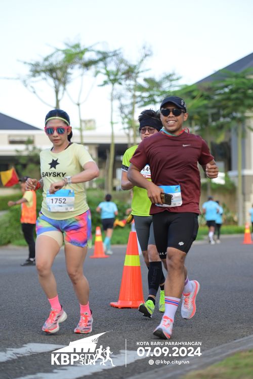 Race photo from KBP City Run 2024