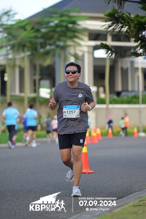 Race photo from KBP City Run 2024