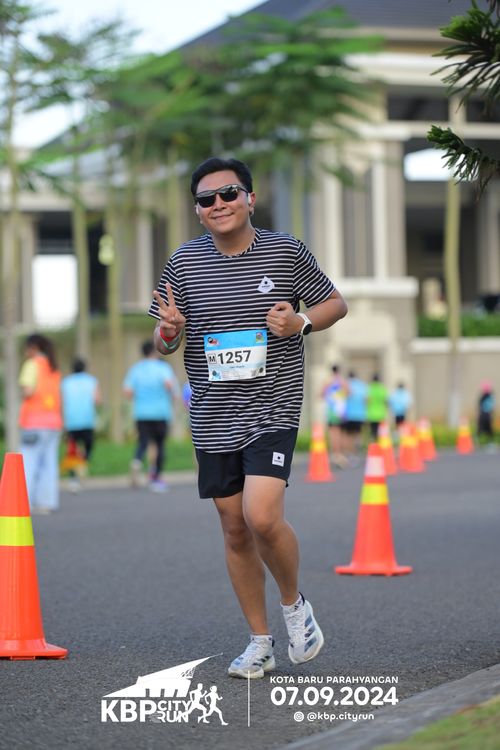 Race photo from KBP City Run 2024