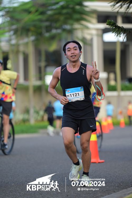 Race photo from KBP City Run 2024