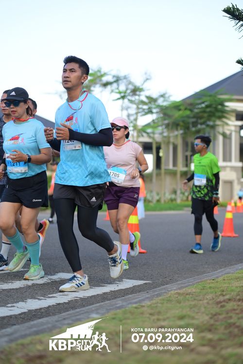 Race photo from KBP City Run 2024