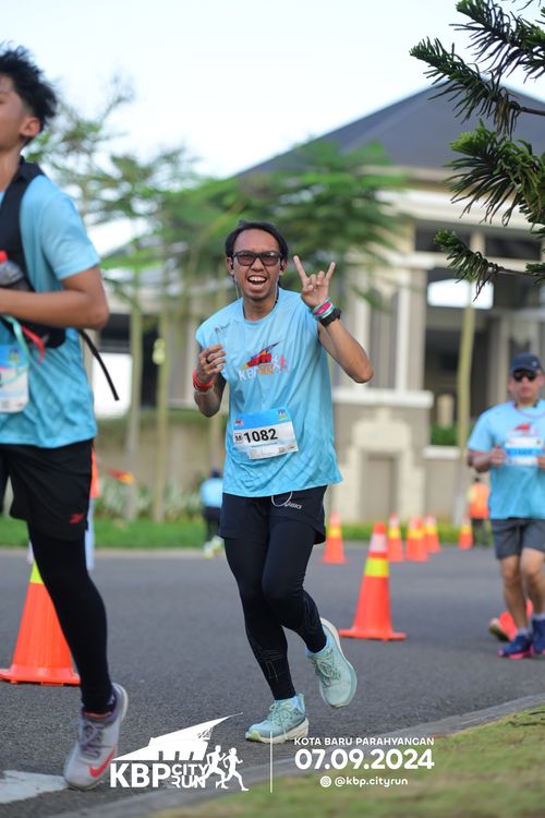 Race photo from KBP City Run 2024
