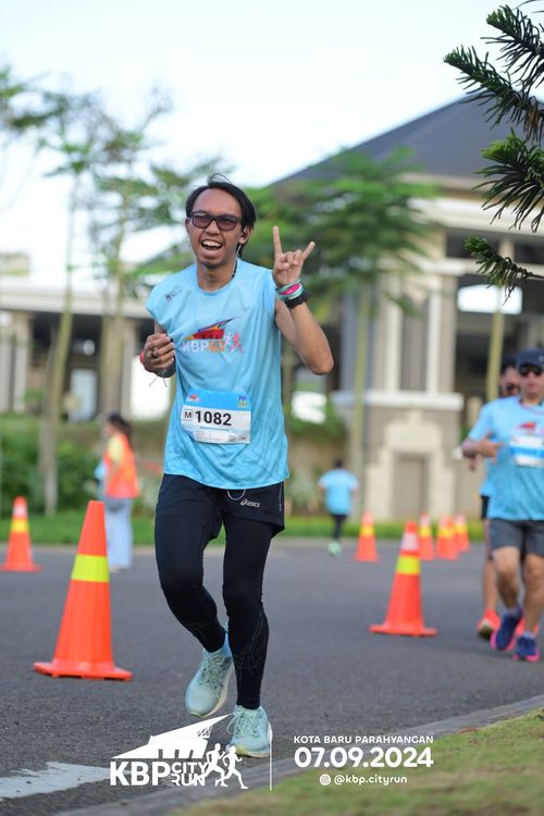 Race photo from KBP City Run 2024